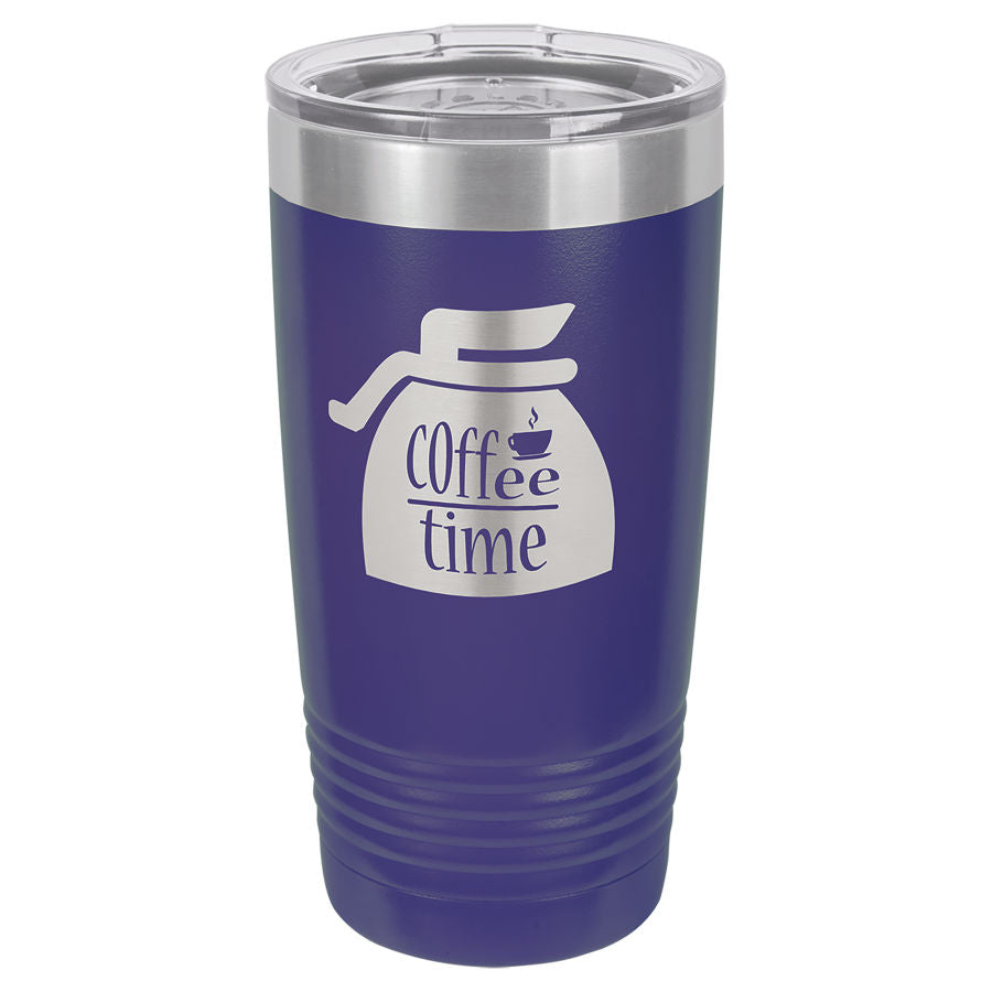 Custom Logo Engraved Tumbler - 20oz Tumbler