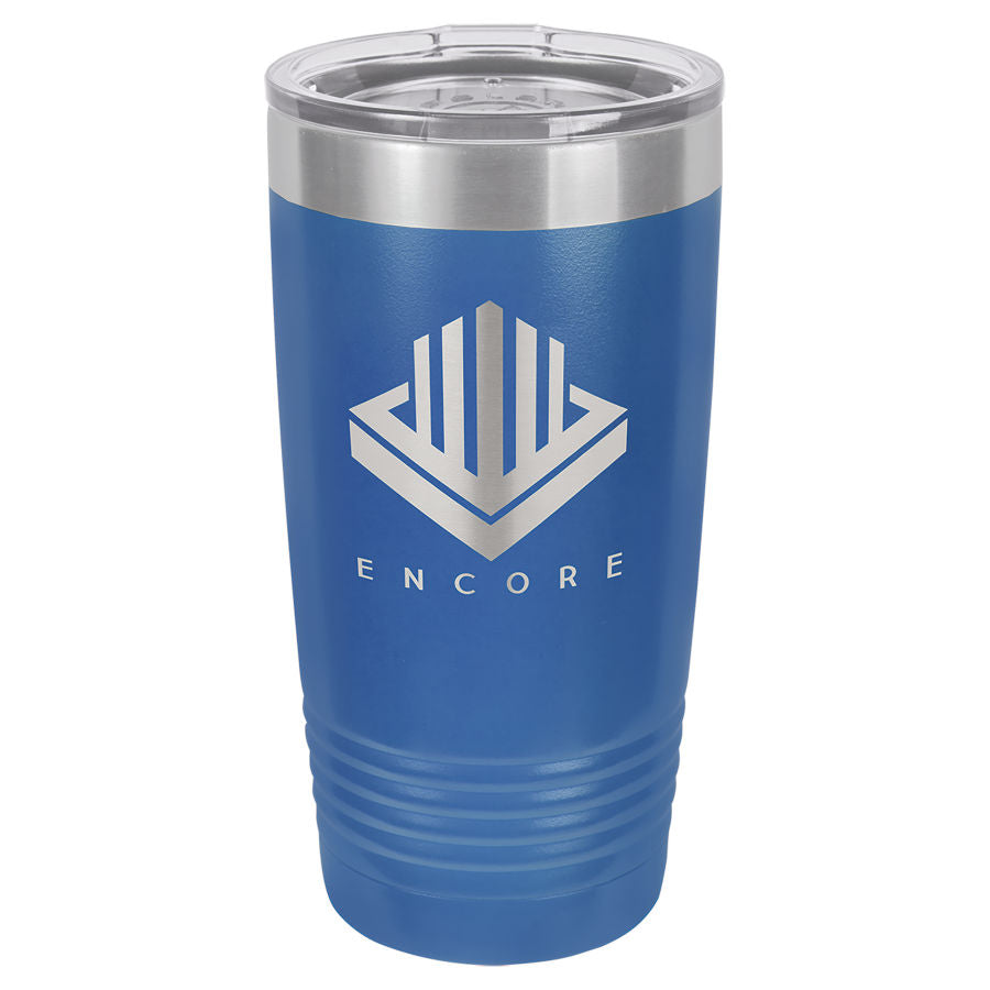 Custom Logo Engraved Tumbler - 20oz Tumbler