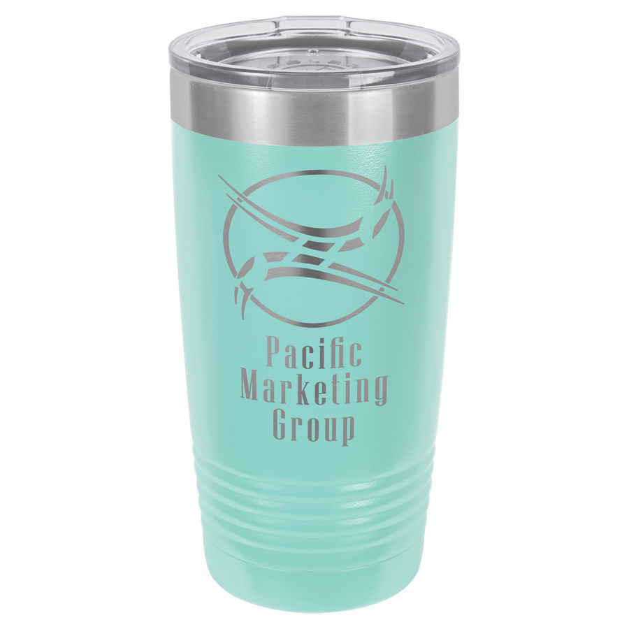 Custom Logo Engraved Tumbler - 20oz Tumbler