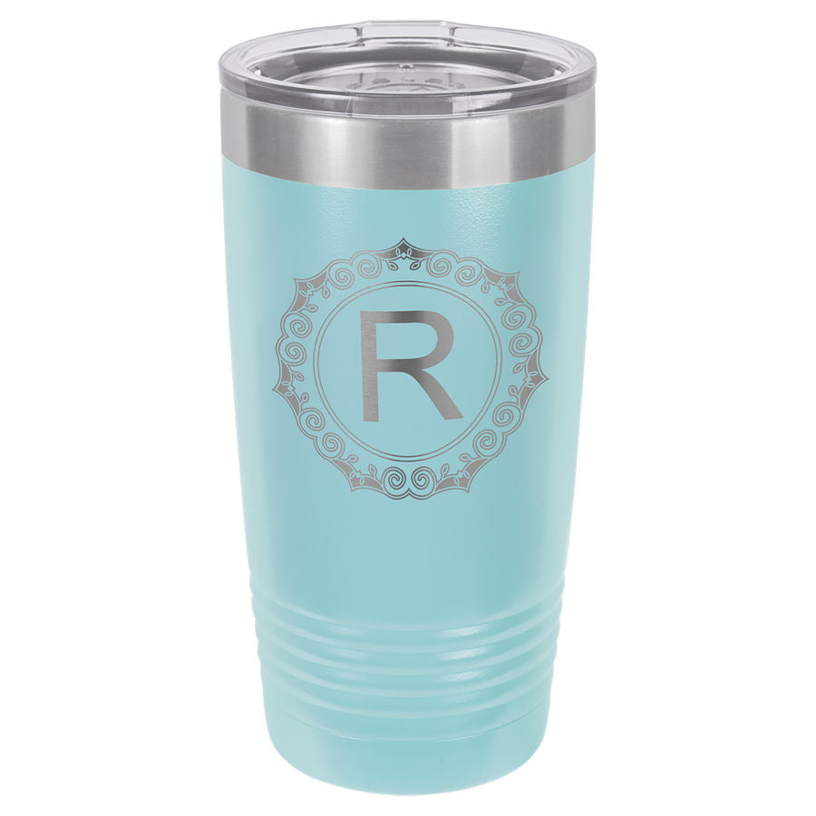 Custom Logo Engraved Tumbler - 20oz Tumbler