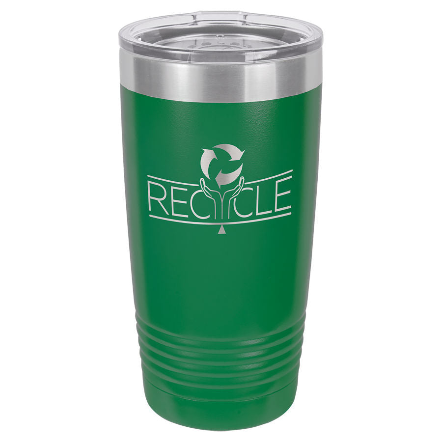 Custom Logo Engraved Tumbler - 20oz Tumbler